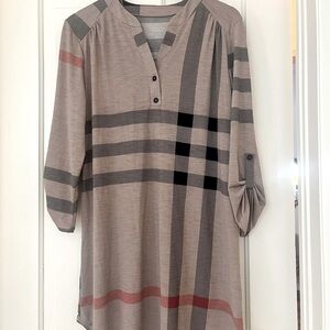 Women’s print tunic dress